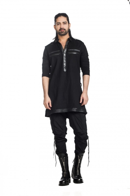 Cotton Linen Shirt Kurta