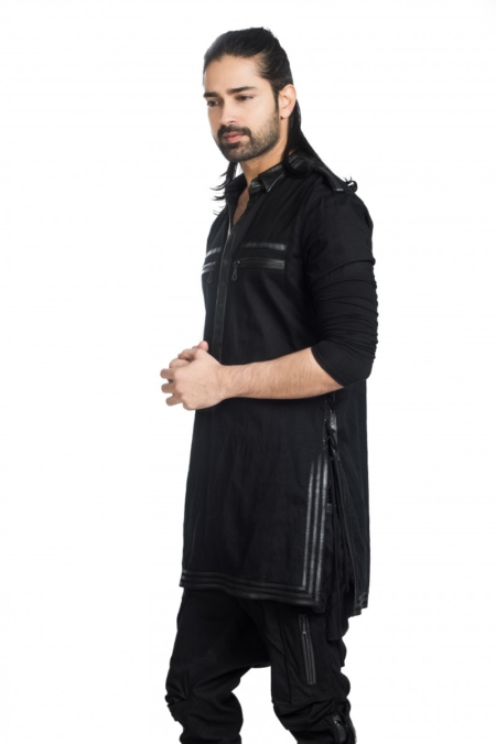 Cotton Linen Shirt Kurta