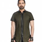 Army Green Linen Shirt